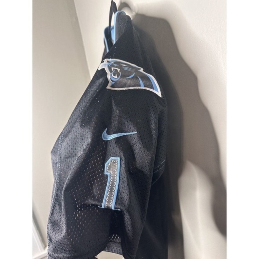 Cam Newton #1 NFL Carolina Panthers Nike Stitched Jersey On-Field Men's 52 - Picture 8 of 16